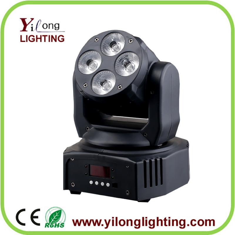 6 in 1 RGBAW UV moving head mini